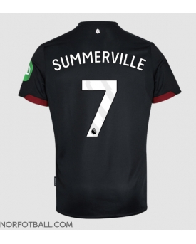 Billige Fotballdrakt West Ham United Crysencio Summerville #7 Replika Bortedrakt 2024-25 Kortermet